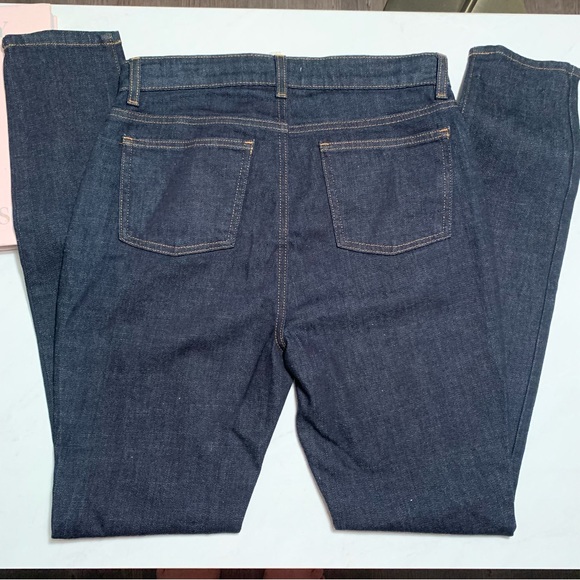 Eileen Fisher Skinny Jeans in Dark Denim Size 2 - Picture 7 of 13